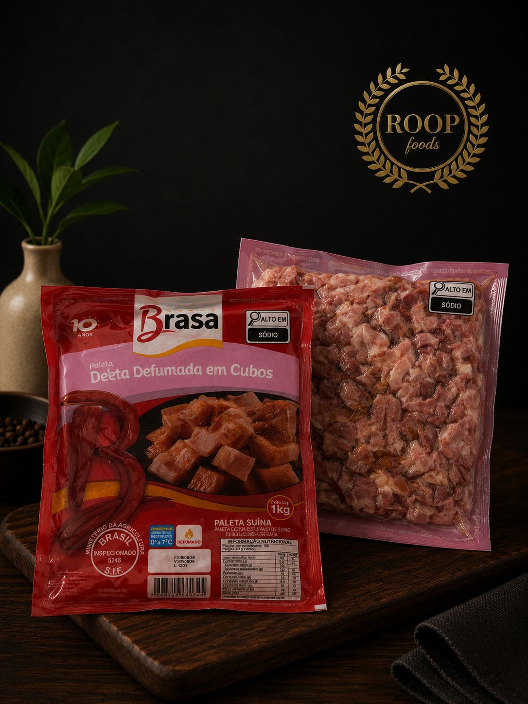 Bacon Cubos Brasa 1kg