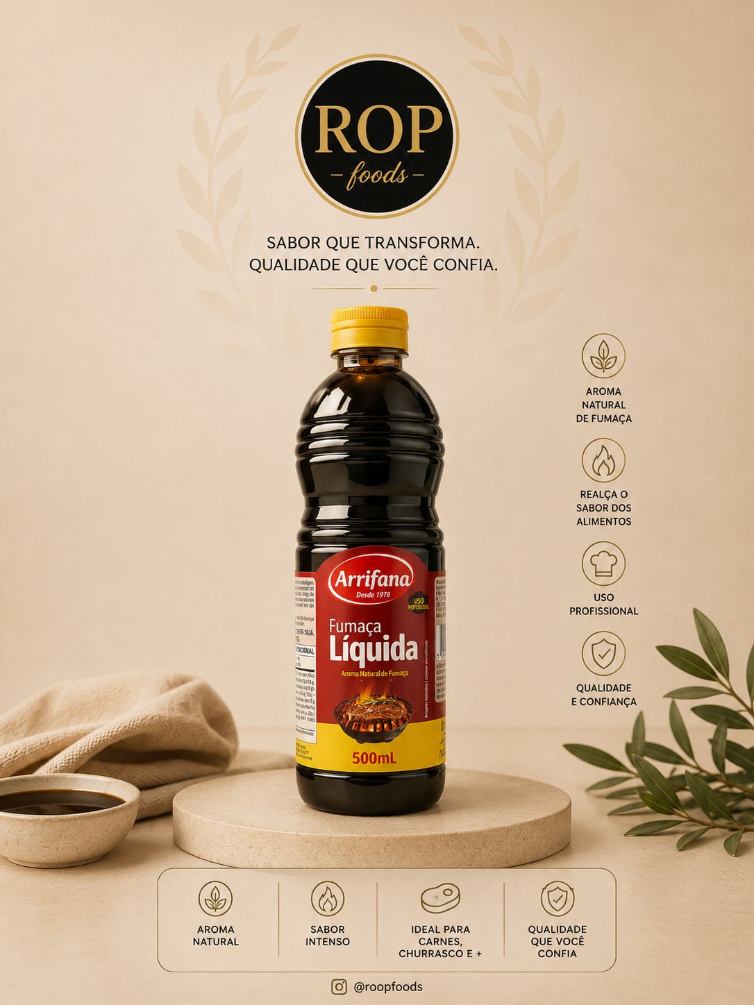 Fumaça Líquida 500ml