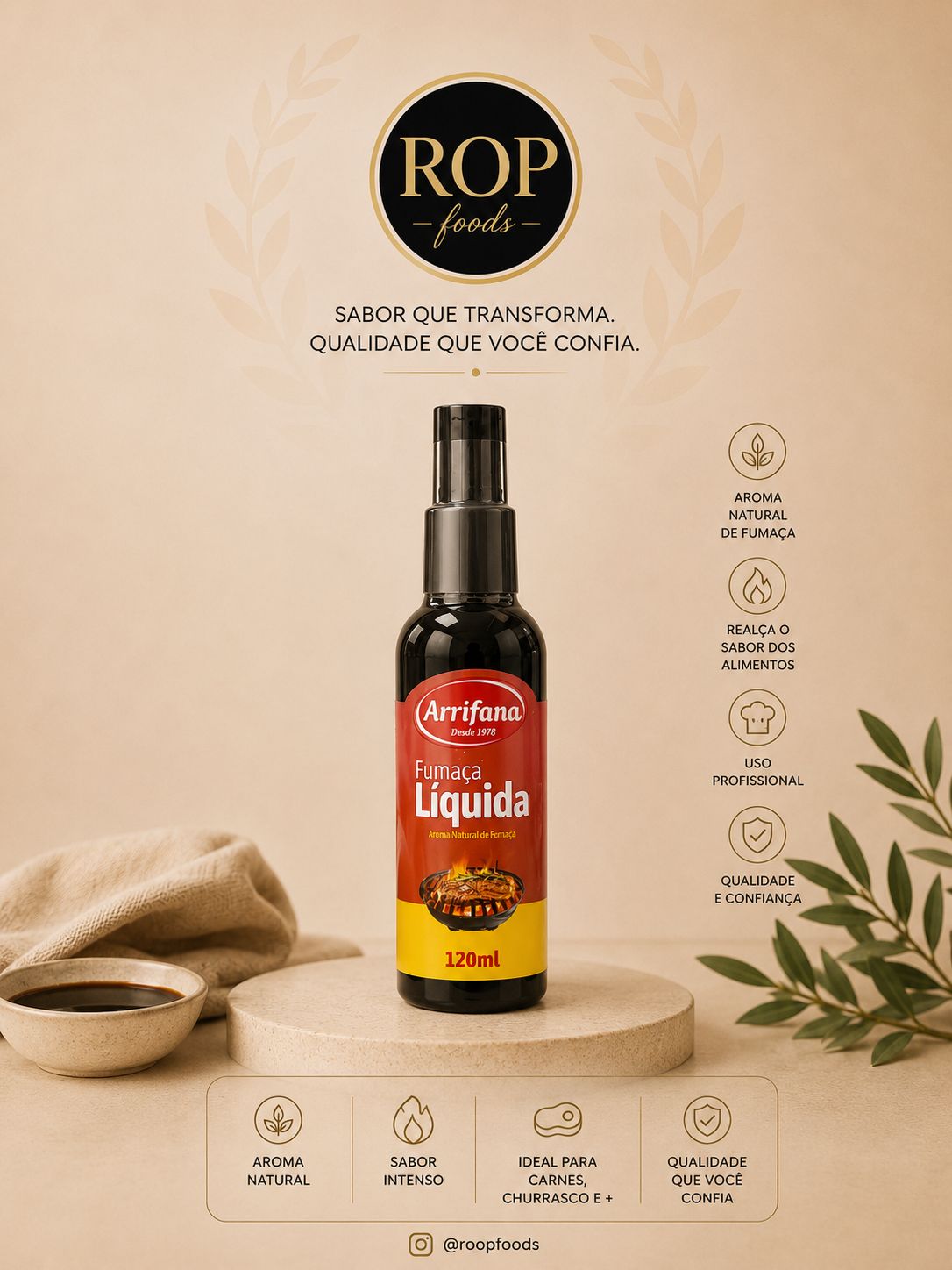 Fumaça Líquida 120ml