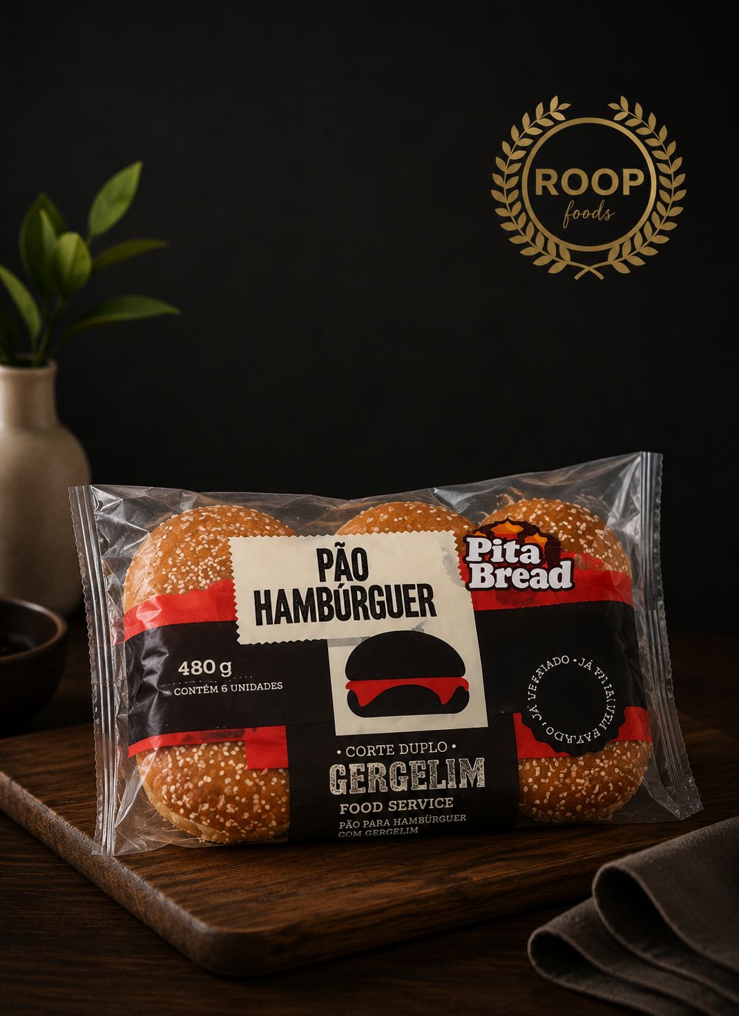 Pita Corte Duplo 80g 6un
