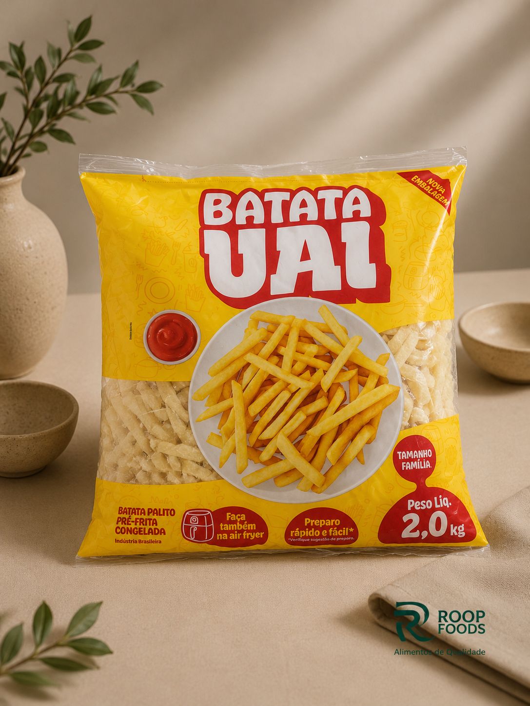 Batata Uai Corte Trad 2kg