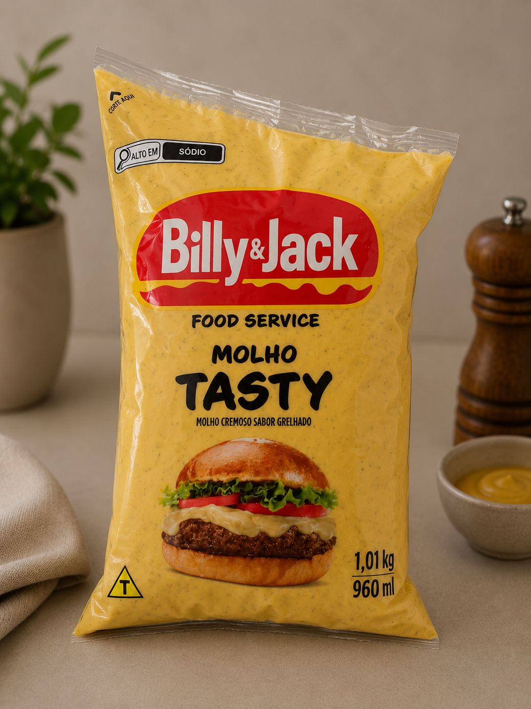 Molho Tasty Billy Jack 1kg