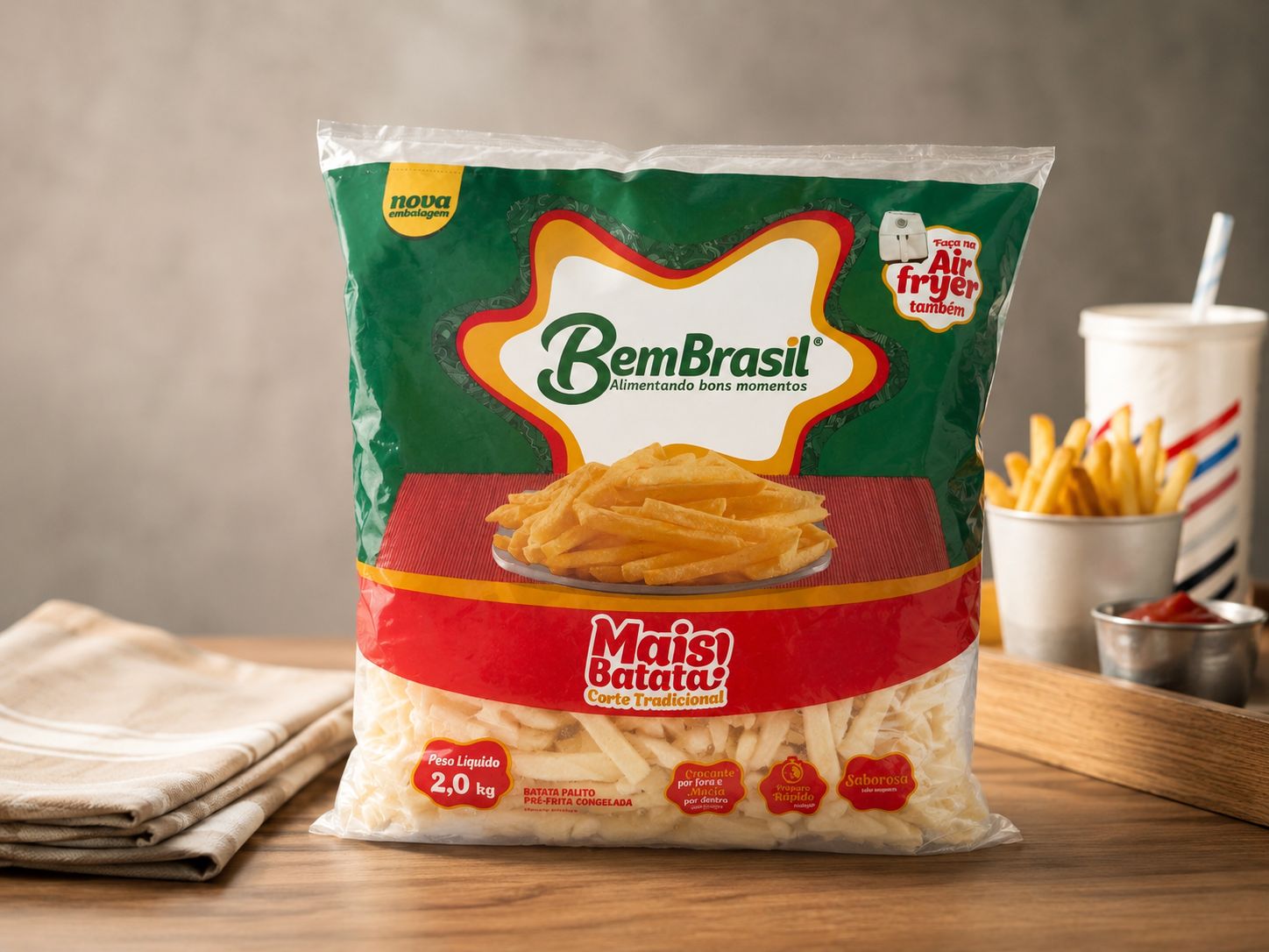 Mais Batata Bem Brasil 9mm 2kg