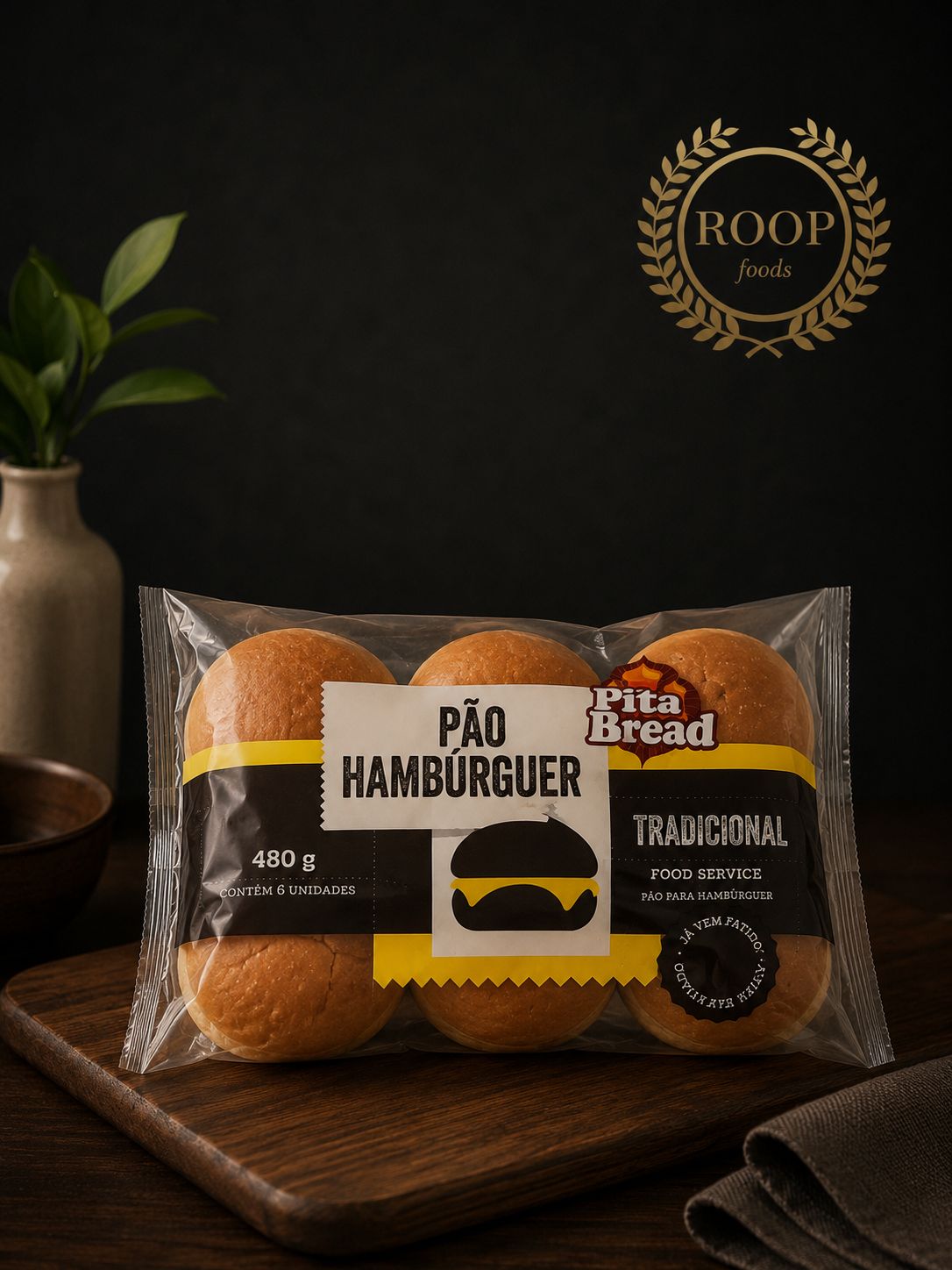 Pita Tradicional 80g 6un